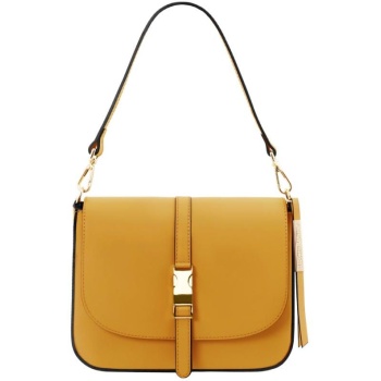 γυναικεία τσάντα δερμάτινη nausica tuscany leather tl141598