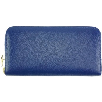 δερμάτινο πορτοφόλι zippy d firenze leather pf906 μπλε