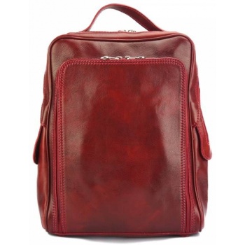 δερμάτινη τσάντα πλάτης gabriele firenze leather 6538