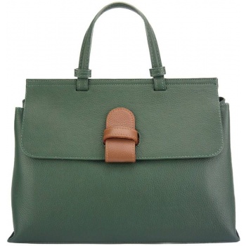 δερμάτινη τσάντα χειρός donatella gm firenze leather 8061