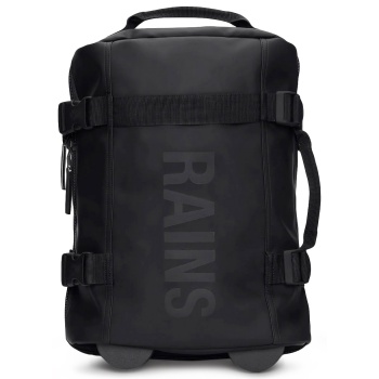 travel luggage ανδρικά rains μαύρο rnsss241479001 black