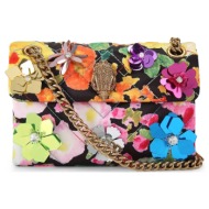 shoulder bags γυναικεία kurt geiger πολύχρωμο 4374809609 kensington mini flowers 252