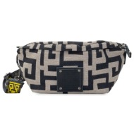 χιαστί γυναικεία ames bags μπεζ-μαύρο 747 ostrako 252