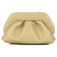 clutch γυναικεία themoire olive tmsr25tn24 tia vegan fabric 252