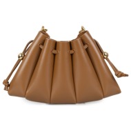 χιαστί γυναικεία themoire caramel tmcodfn78 dafne vegan fabric 252