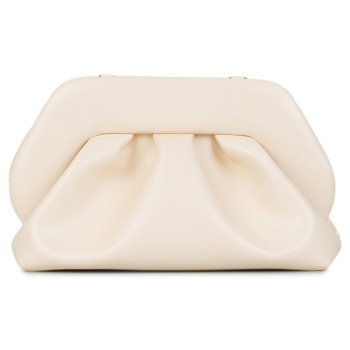clutch γυναικεία themoire shell tmcotn81 tia vegan fabric