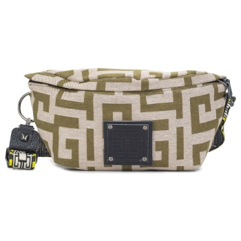 χιαστί γυναικεία ames bags χακί-μπεζ 785 ostrako 252