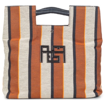 shopping γυναικεία ames bags πορτοκαλί 826 lavi stripes 252