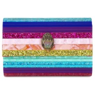 clutch γυναικεία kurt geiger πολύχρωμο 512769999 party eagle clutch 261