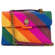 shoulder bags γυναικεία kurt geiger πολύχρωμο 4711699609 fabric kensington bag l 261