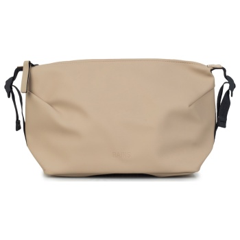 mini bags ανδρικά rains μπεζ 15630-133 hilo wash bag w3 261