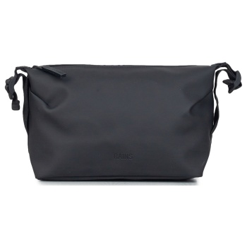 mini bags ανδρικά rains μαύρο 15630-01 hilo wash bag w3 261