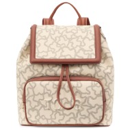 σακίδια πλάτης γυναικεία tous μπεζ 2001405103 kaos icon backpack 262