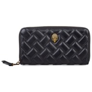 πορτοφόλια γυναικεία kurt geiger μαύρο 1803000109 k zip around wallet eagle 262