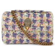 shoulder bags γυναικεία kurt geiger μώβ 5382869609 kensington flap 262