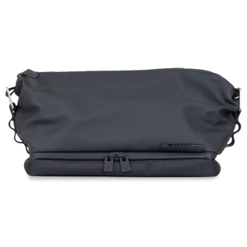 mini bags ανδρικά rains μαύρο 12290-01 otaru wash bag w3 261