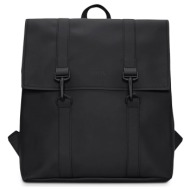 σακίδια πλάτης ανδρικά rains μαύρο 13310-01 msn bag mini w3 261