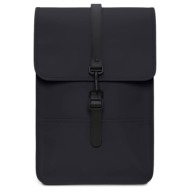 σακίδια πλάτης ανδρικά rains μαύρο 13020-01 backpack mini w3 261