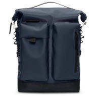 σακίδια πλάτης ανδρικά rains μπλε 12960-47 otaru backpack w3 262