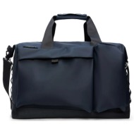 travel luggage ανδρικά rains μπλε 12890-47 otaru weekend bag w3 262