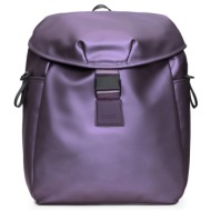 σακίδια πλάτης ανδρικά rains μώβ 14840-143 valera bucket backpack w3 262