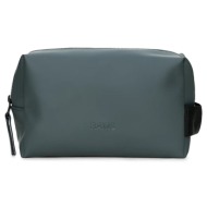 mini bags ανδρικά rains γκρι 15580-153 wash bag small w3 262