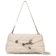 shoulder bags γυναικεία frnc εκρού 4163 262