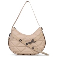 shoulder bags γυναικεία frnc μπεζ 4169 262