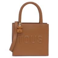 mini bags γυναικεία tous καφέ 2002106646 mini cube tous brenda 262
