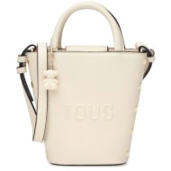 mini bags γυναικεία tous μπεζ 2002358901 mini tous back to basics 262