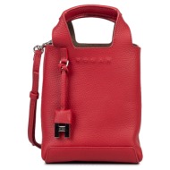 mini bags γυναικεία hogan κόκκινο kbw01ra0100th1r412 h01r shopping mini 262