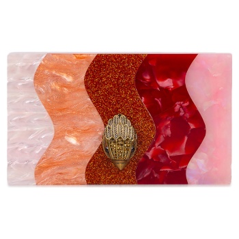 clutch γυναικεία kurt geiger pink combination 5569757979