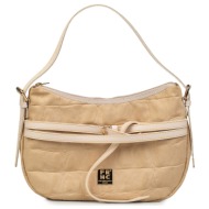 shoulder bags γυναικεία frnc μπεζ 6102 262