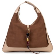shoulder bags γυναικεία frnc καφέ 5556 262