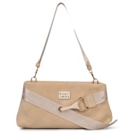 shoulder bags γυναικεία frnc μπεζ 3720 262