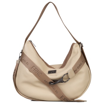 shoulder bags γυναικεία frnc μπεζ 3760 262