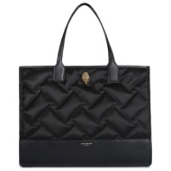 shopping γυναικεία kurt geiger μαύρο 8471900229 recycled sq shopper 262