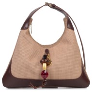 shoulder bags γυναικεία frnc μπεζ 5555 262