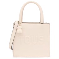 mini bags γυναικεία tous μπεζ 2002106601 mini cube tous brenda 262