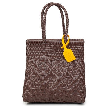 shopping γυναικεία pup καφέ ls12 handbag nomad small 262