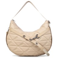 shoulder bags γυναικεία frnc μπεζ 4170 262