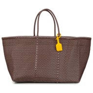 shopping γυναικεία pup καφέ nl12 panier hubby large 262