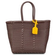 shopping γυναικεία pup καφέ ns12 basket bah hubby small 262