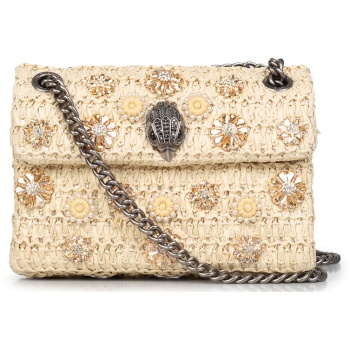 shoulder bags γυναικεία kurt geiger μπεζ 5576840999 raffia