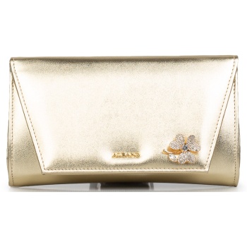 clutch γυναικεία albano χρυσό c1088 262