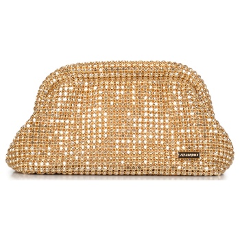 clutch γυναικεία albano χρυσό c2002 262