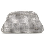 clutch γυναικεία albano ασημί c2002 262