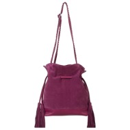 χιαστί γυναικεία park house φούξια box bucket bag 262