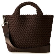 shopping γυναικεία naghedi chocolate sn03012ldchoc st. barths small tote 271