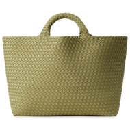 shopping γυναικεία naghedi bottle green sn03014ldbot st. barths large tote 100